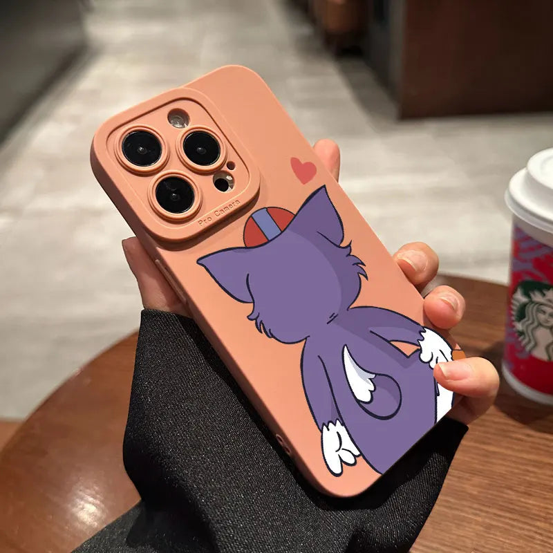 NEW Tom And Jerry Cute Phone Case For iPhone