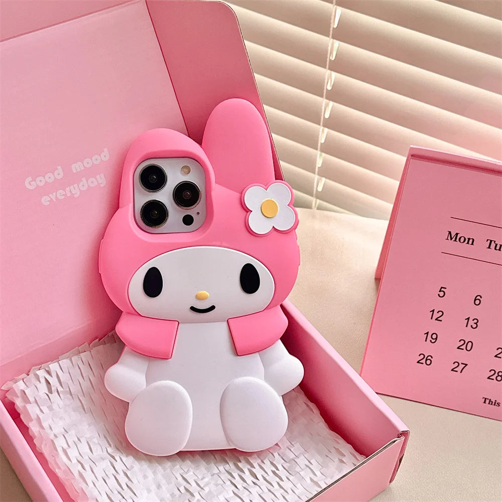 Cute 3D Cartoon My Melody Phone Case