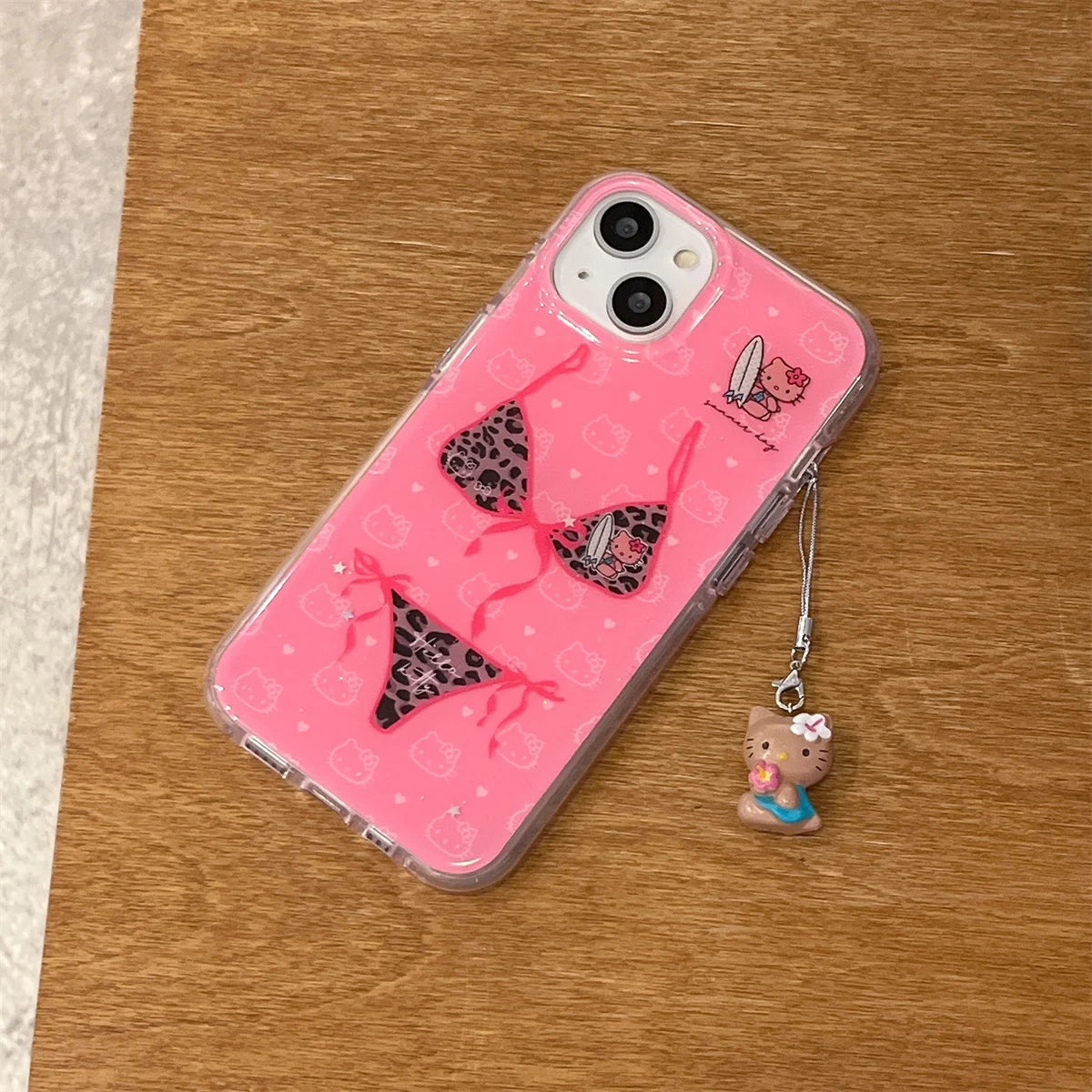 New Hello Kitty Cat Cute Korean Luxury Shockproof Phone Case