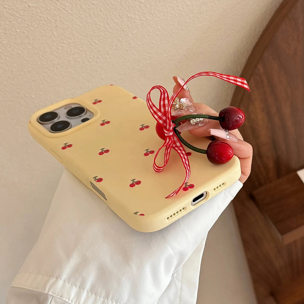 Lovely Cherry Graphic Cute Phone Case