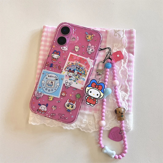 Cute Kitty Cat Tamagotone Pendant Phone Case
