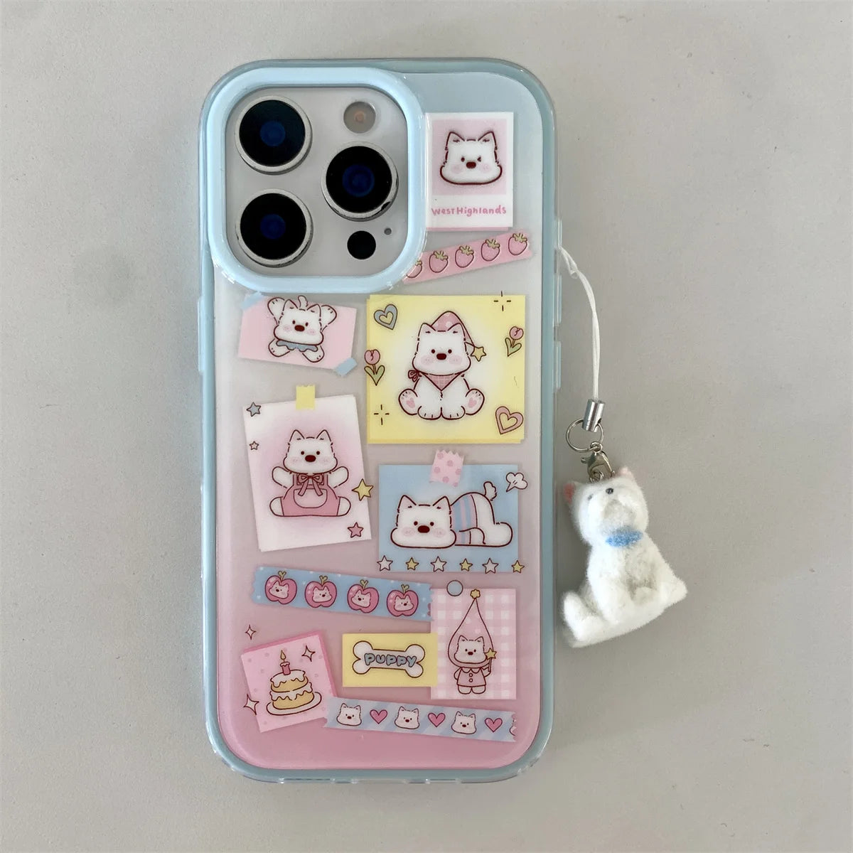 Cute Custard Pancake Magnetic Stand Phone Case