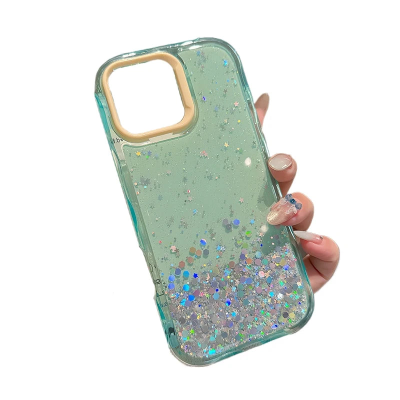 Glitter Shiny Bling Stars Phone Case
