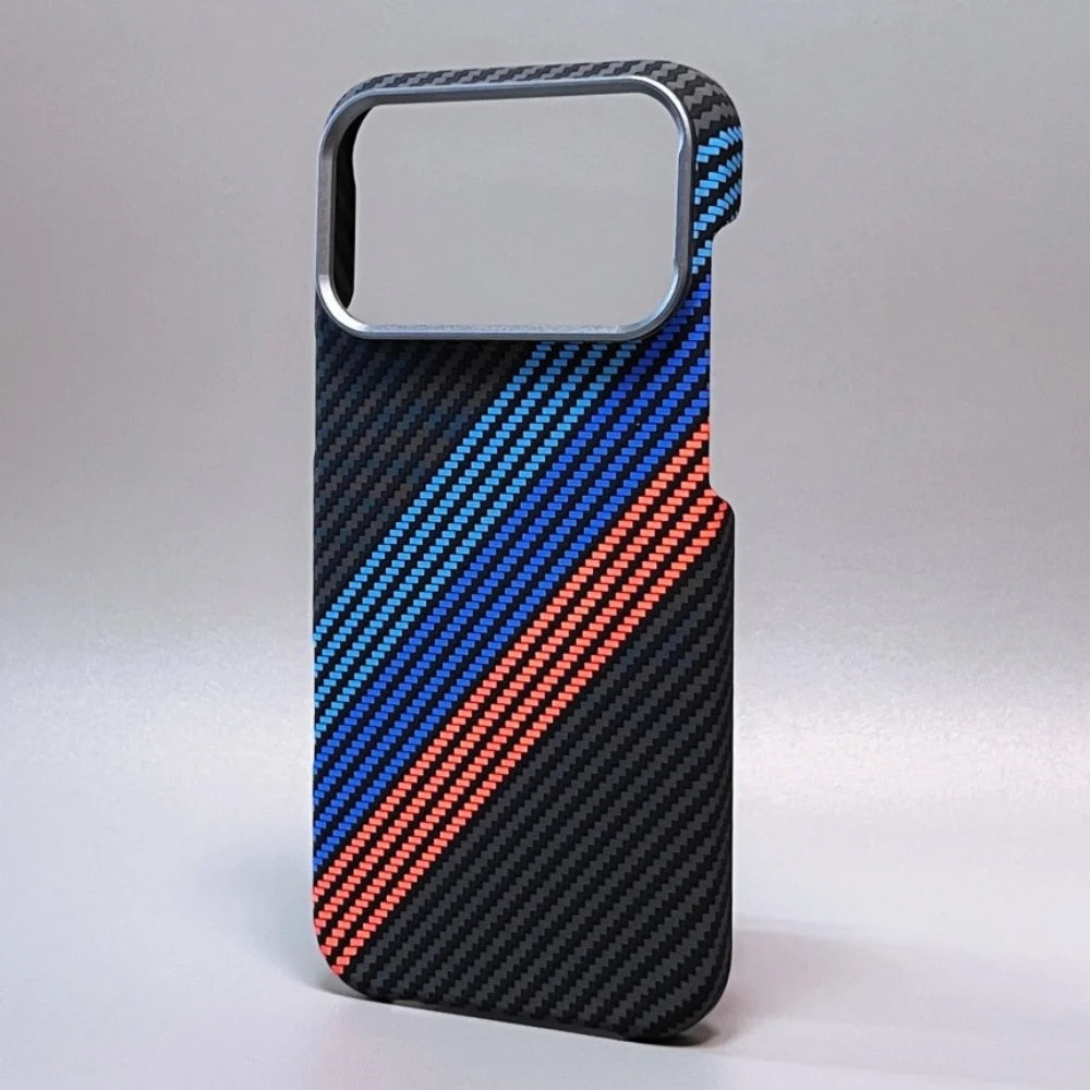 High end Kevlar Magnetic Shockproof Case For iPhone
