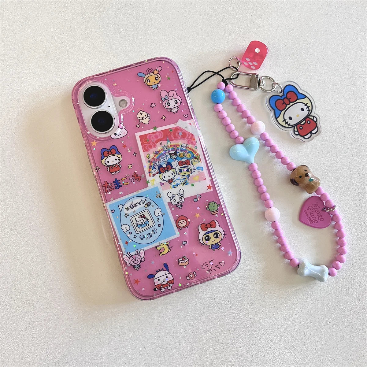 Cute Kitty Cat Tamagotone Pendant Phone Case
