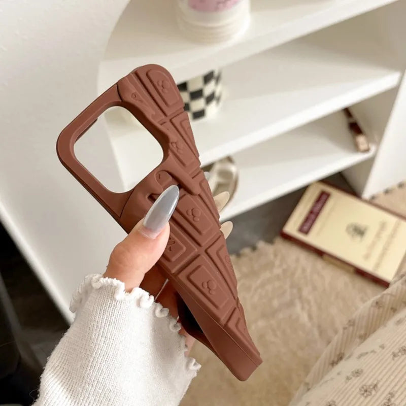 Cartoon Chocolate Mickey Minnie Phone Case
