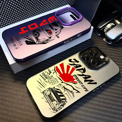 Drift Sports Car Anime Phone Case