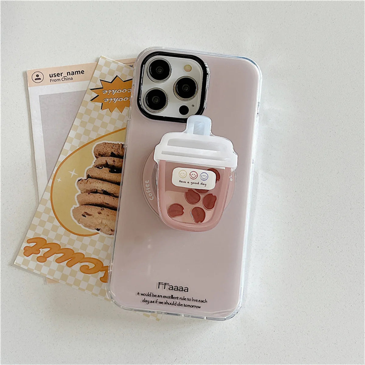 Simple Cute Magnetic Phone Case For iPhone