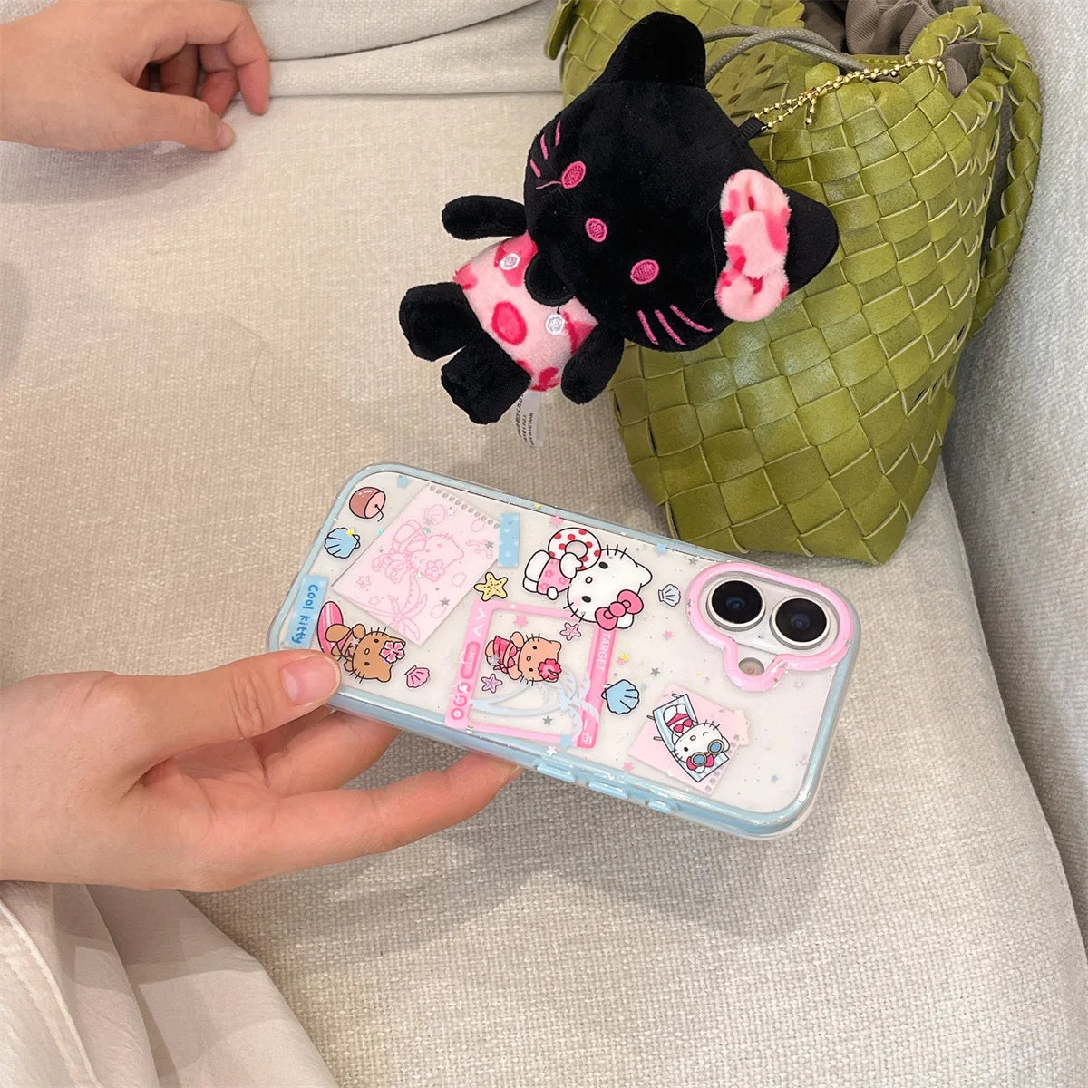 Cute Cartoon Hello Kitty Summer Phone Case