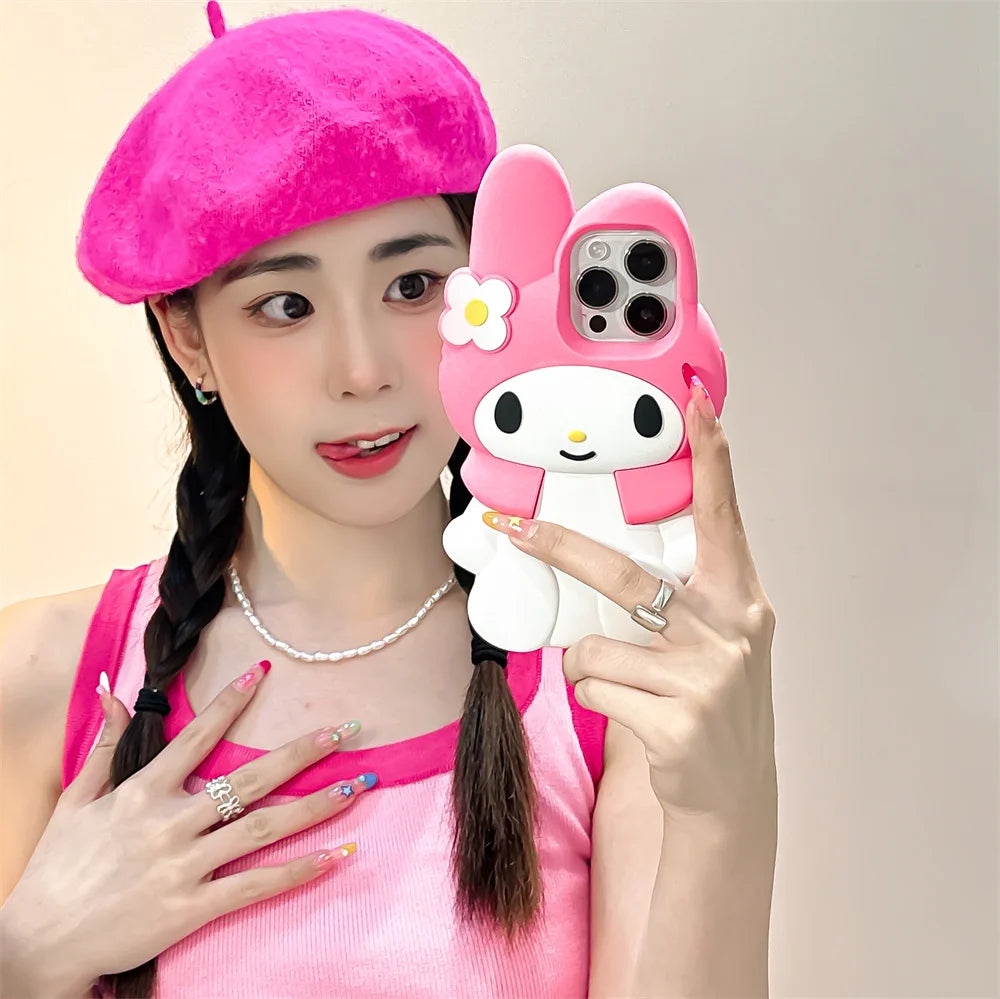 Cute 3D Cartoon My Melody Phone Case