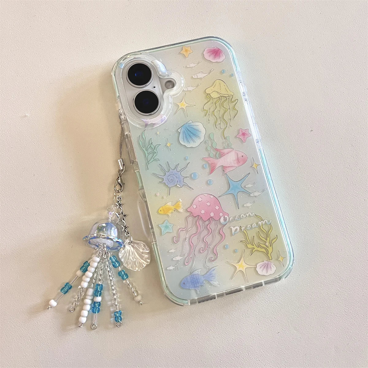 Dreamy Marine Creature Jellyfish Pendant Phone Case