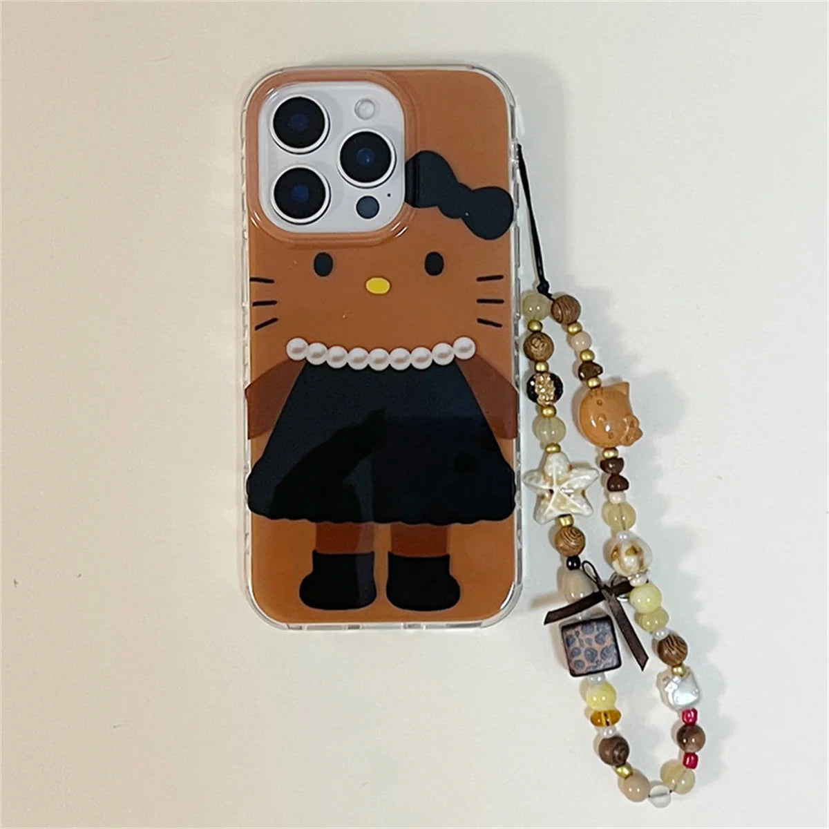 Cute Black Hello Kitty Cat Phone Case