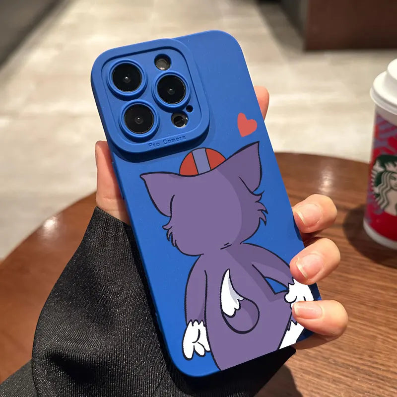 NEW Tom And Jerry Cute Phone Case For iPhone