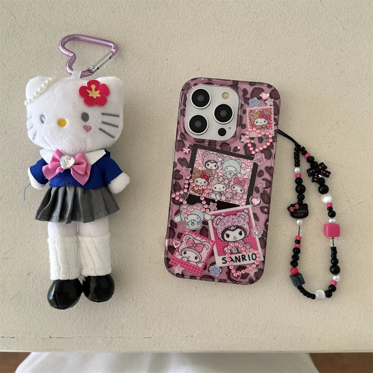 New Hello Kitty Cute Korean Luxury Stylish Shockproof Phone Case