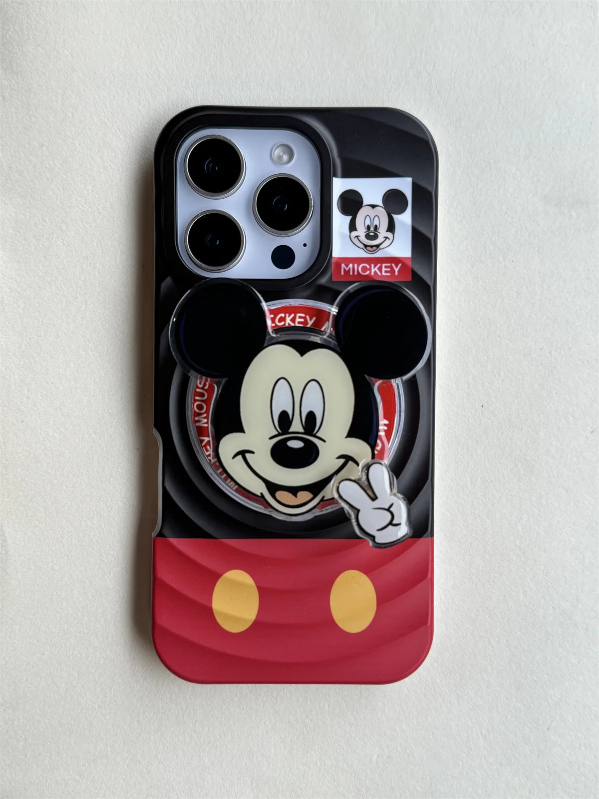 Mickey And Minnie Clothing Magnetic Phone Case