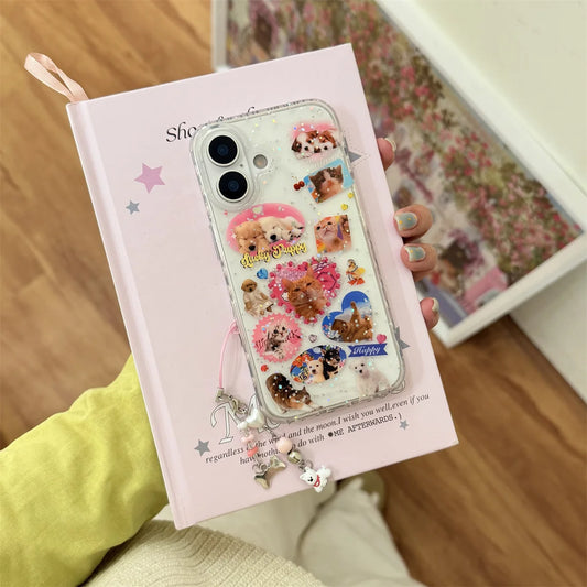 Cute Animals Puppies And Kittens Phone Case