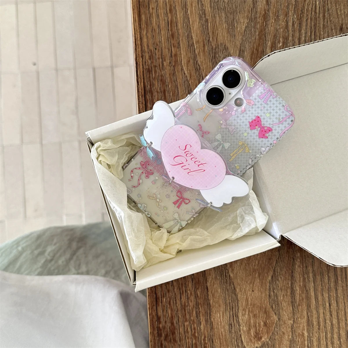 New Hello Kitty Lovely Cover Funda Phone Case
