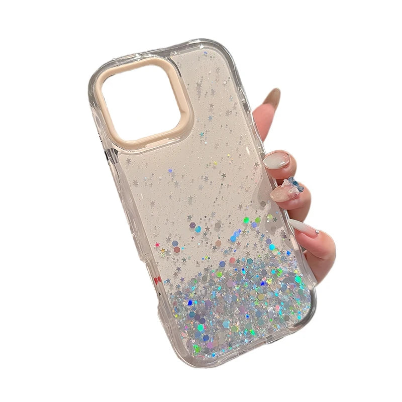Glitter Shiny Bling Stars Phone Case