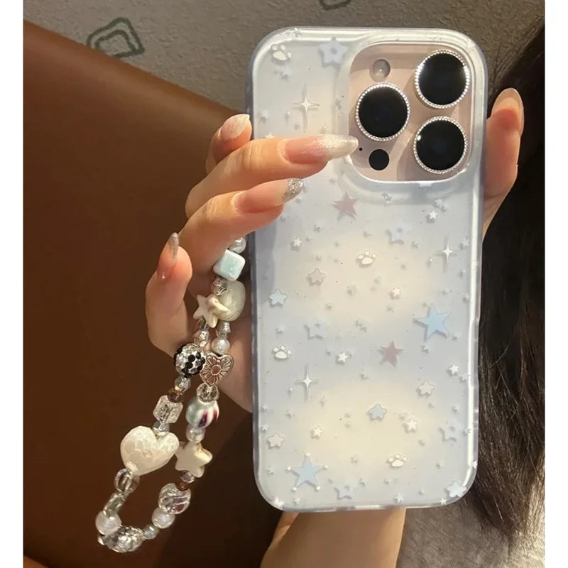 Fashion Shining Stars Bracelet Compatible Phone Case