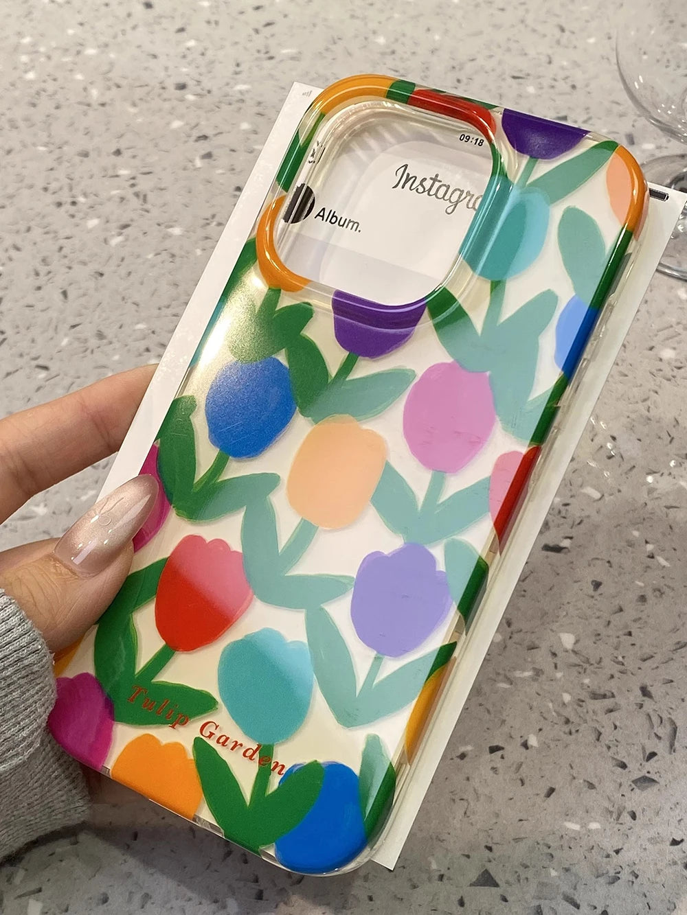 Cute Tulip Lovely Flower Pattern Phone Case