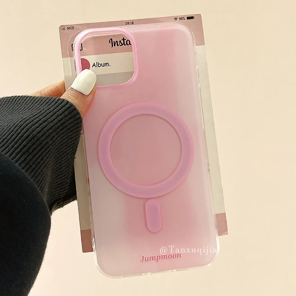 Luxury Gradient Magnetic Phone Case
