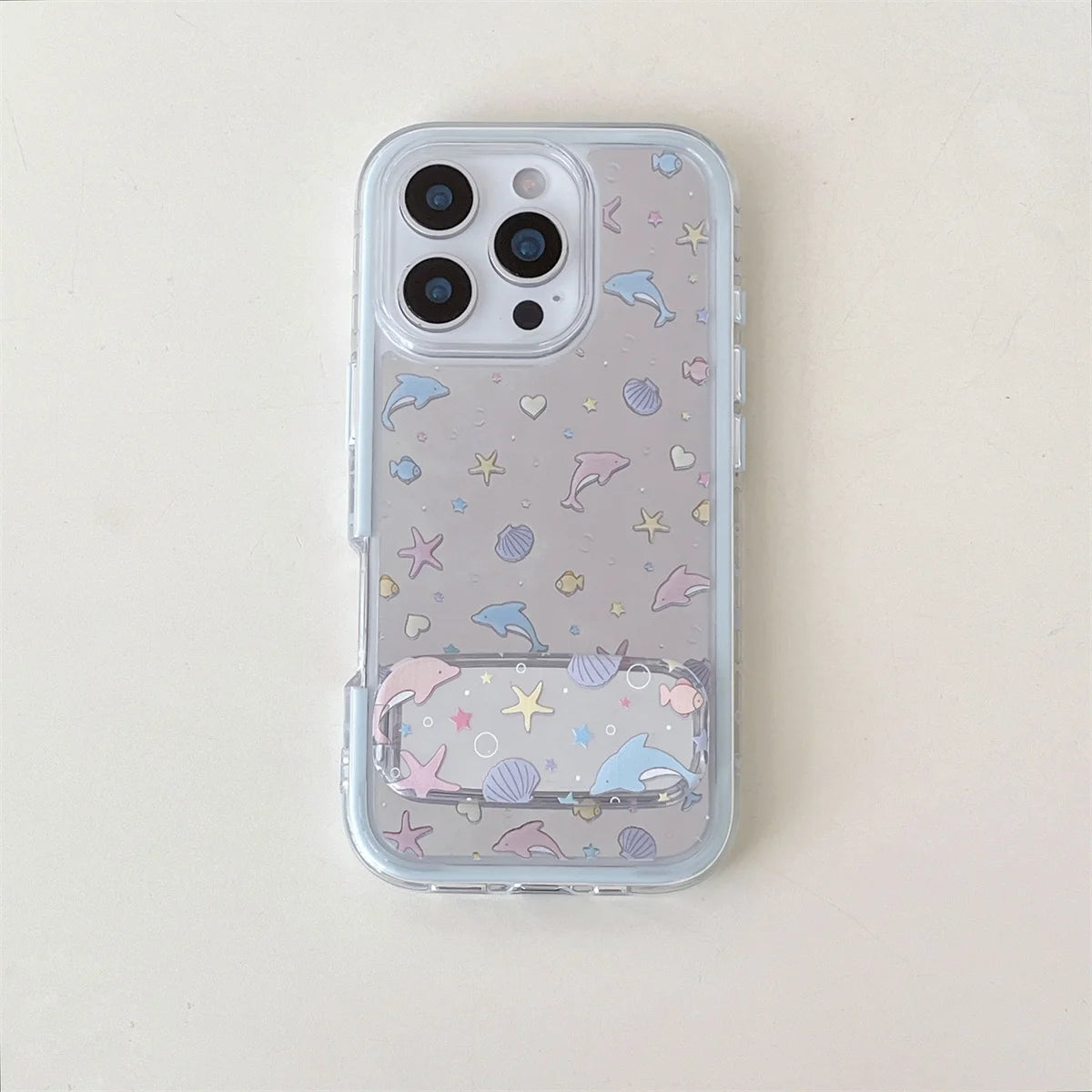 New Dolphin Starfish Mirror Case Phone Case
