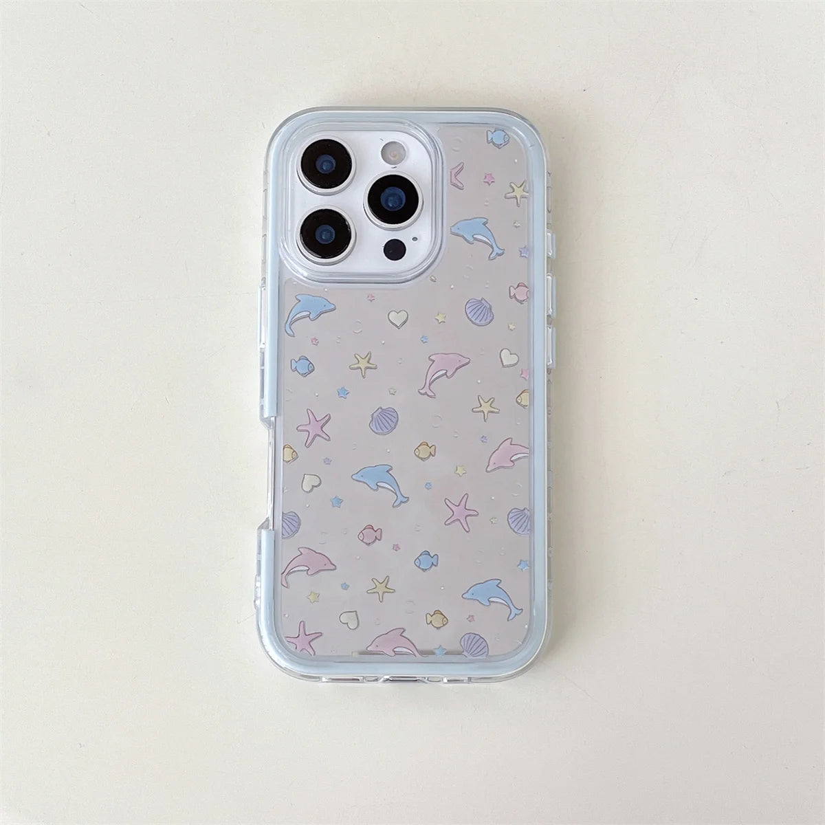 New Dolphin Starfish Mirror Case Phone Case