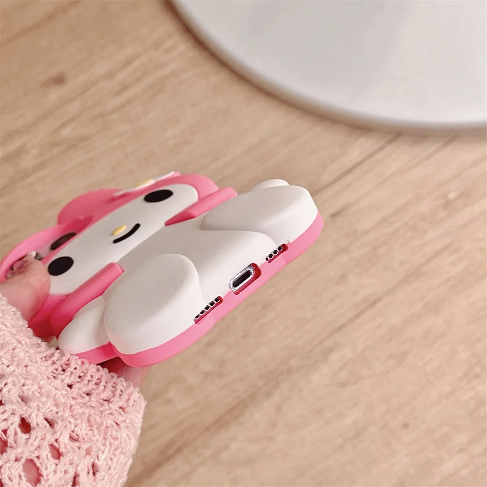 Cute 3D Cartoon My Melody Phone Case