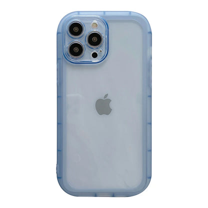 Frosted Transparent Anti-drop Back Cover Bumper Phone Case