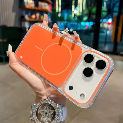 Luxury Solid Colors Magsafe Magnetic Soft Phone Case For iPhone