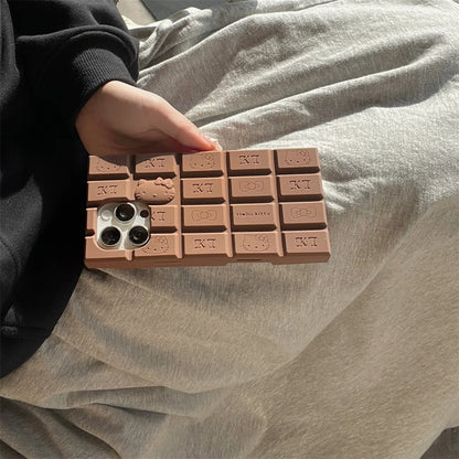 Cartoon Chocolate Hello Kitty Rilakkuma Phone Case