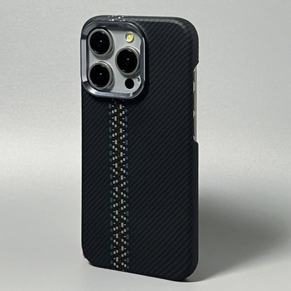 Luxury Kevlar Carbon Fiber Pattern High Quality Hard Pc Case For iPhone