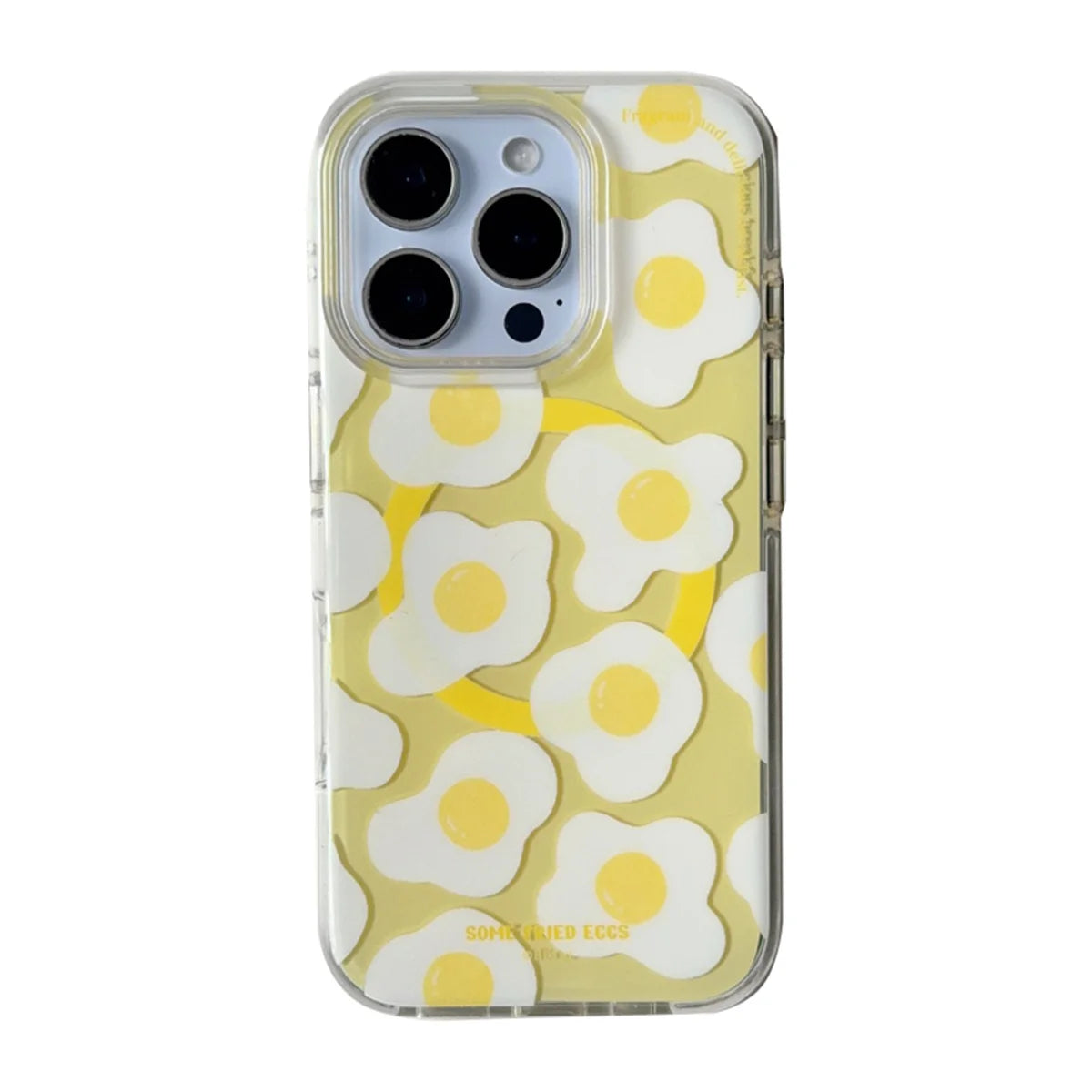 Funny Cute Egg Magnetic Stand Phone Case