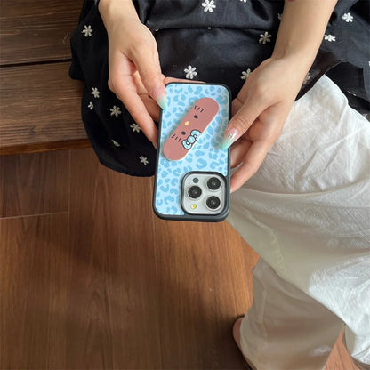 Leopard Pattern Stars Hello Kitty Phone Case