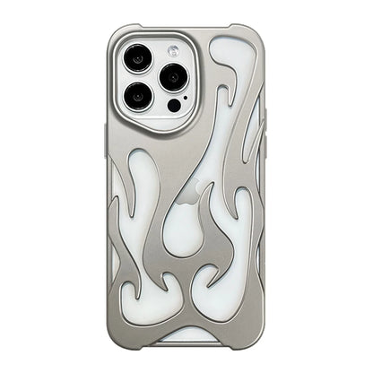 Fashion Hollowed Flame Pattern Phone Case