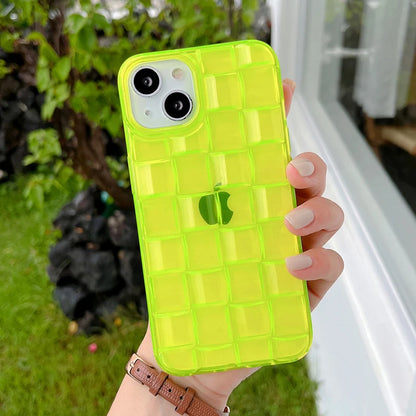 Stylish 3D Ice Cubes Soft Clear Phone Case
