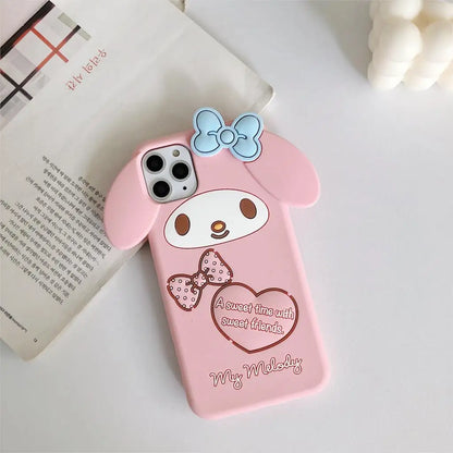 Cartoon My Melody Cinnamoroll Soft Silicone Phone Case