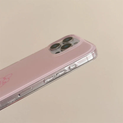 Solid Color Line Melody Phone Case