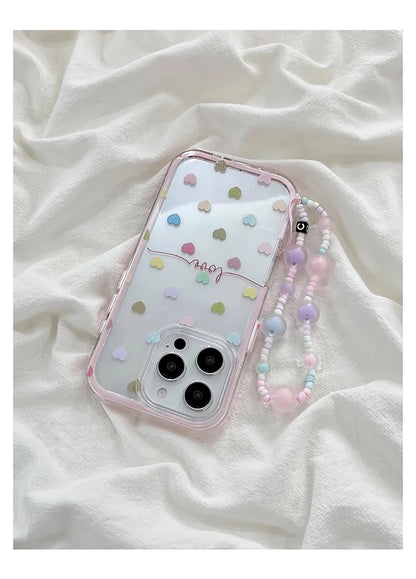 Cute Colorful Love Heart Phone Case