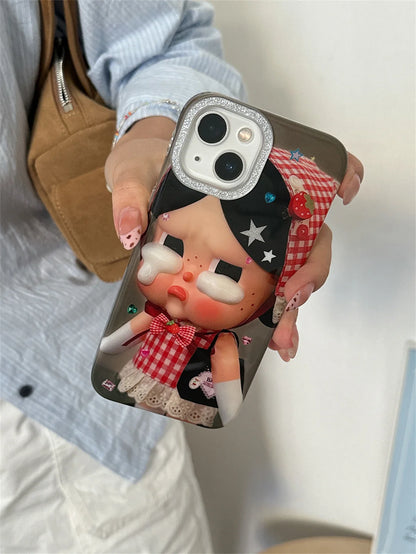 Funny Cartoon Cry Girl Phone Case