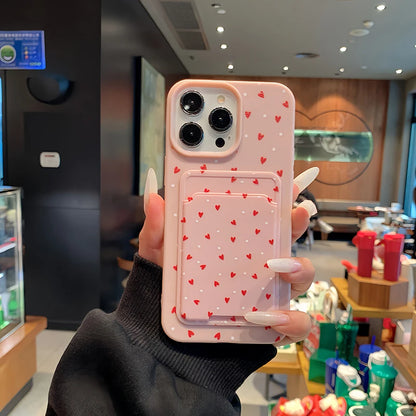 Card Slot Pocket Phone Case For iPhone