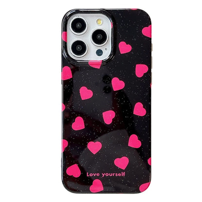 Fashion Rose Love Heart Phone Case