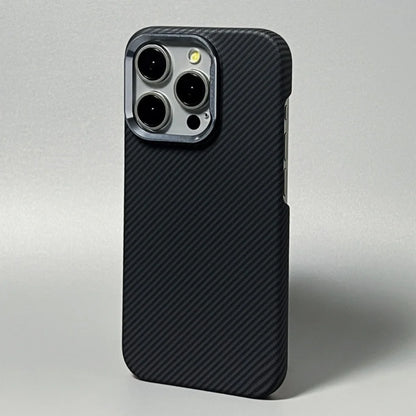 Luxury Kevlar Carbon Fiber Pattern High Quality Hard Pc Case For iPhone
