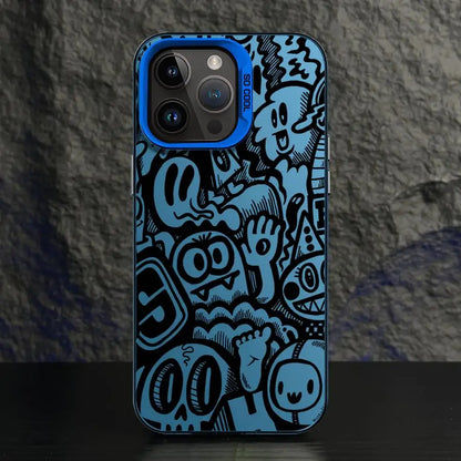 Super Cool Black Graffiti Phone Case