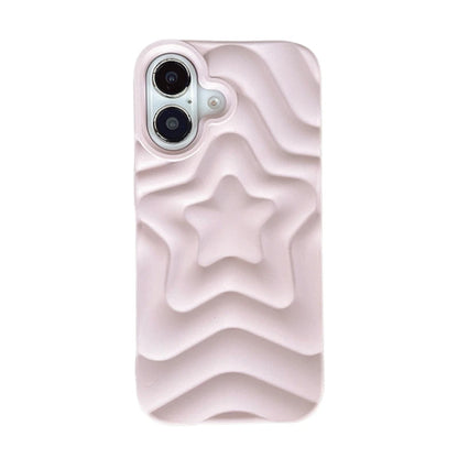 Stylish Star Ripple Matte Silicone Phone Case