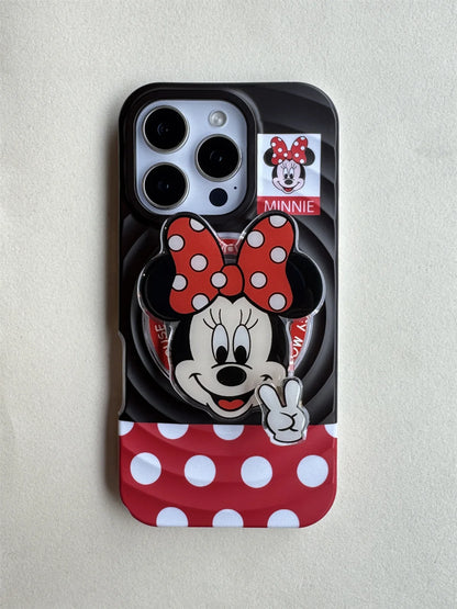 Mickey And Minnie Clothing Magnetic Phone Case