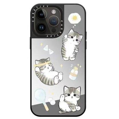 Adorable Orange Cat Pet Design Cartoon Phone Case