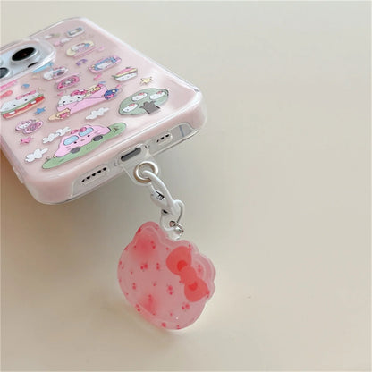 The New Super Cute Cartoon Pudding Dog Phone Case