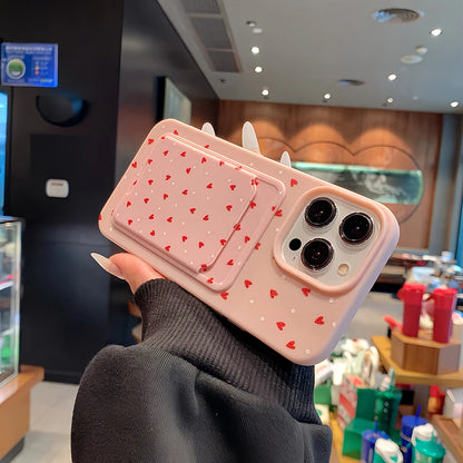 Card Slot Pocket Phone Case For iPhone