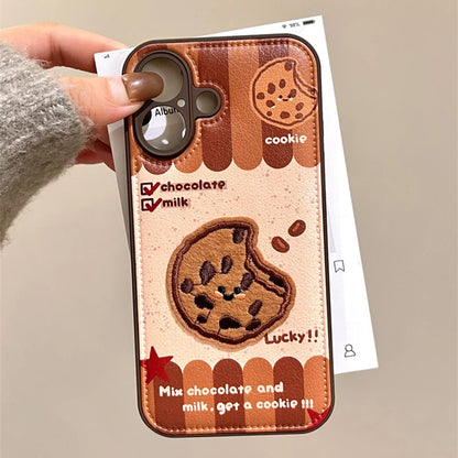 Funny Cute Fabric Biscuit Fish Cookie Phone Case